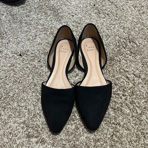 Black flats